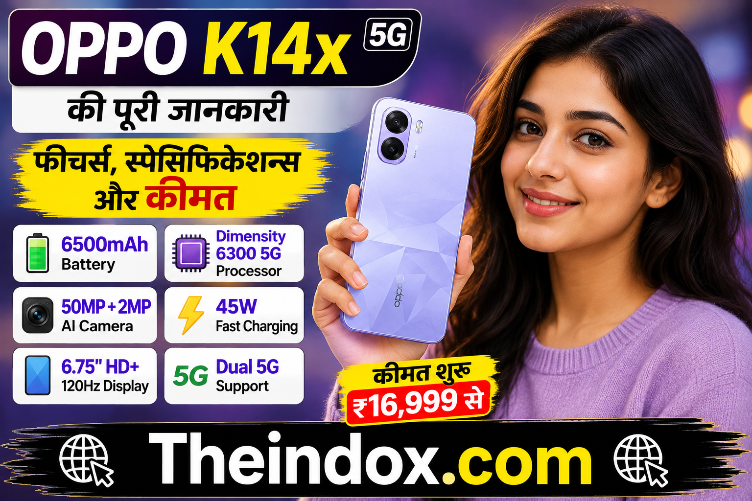 OPPO K14x 5G Camera
