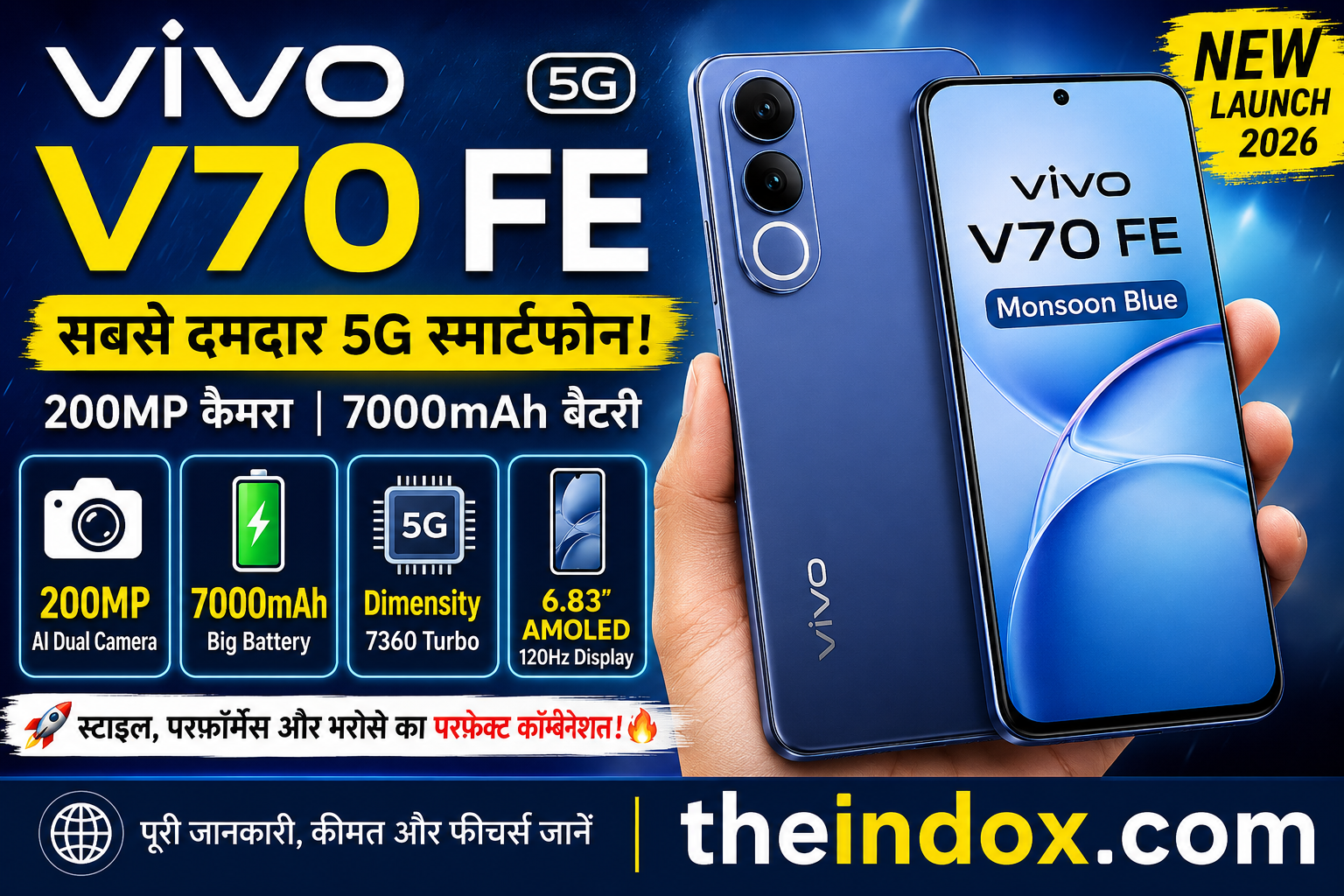 vivo v 70 fe review